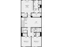 Second floor plan with owner's suite and two bedrooms at 8627 Miles Gap Rd, Indian Land, SC 29707