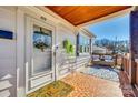 Inviting front porch with seating and decorative wreath at 419 Williamson St, Fort Mill, SC 29715