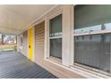 Gray siding with yellow door and white trim at 639 Harrison St, Statesville, NC 28677