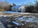 White house with yard, some snow on the ground at 2244 9Th Ne Ave, Hickory, NC 28601