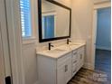 Bathroom featuring double vanity with sleek fixtures and modern design at 1933 Hendricks St, Rock Hill, SC 29732