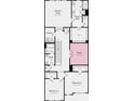 Second floor plan with owner's suite, two bedrooms, two baths, and a laundry room at 3111 Beacon Heights Rd, Indian Land, SC 29707