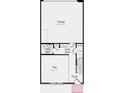 First floor plan showcasing garage, flex room, and half bath at 5037 Westmead Ln, Charlotte, NC 28262