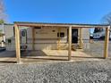 Retreat RV with covered patio and parking area at 106 Hummingbird Cir, New London, NC 27281