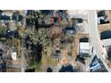 Aerial lot view showing property lines and location at 1 Catawba Ave, Great Falls, SC 29055