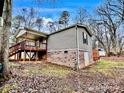 Brick and siding mobile home with a deck at 758 Shannon Meadows Rd, Clover, SC 29710