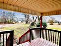 Wooden steps leading up to a covered porch at 758 Shannon Meadows Rd, Clover, SC 29710