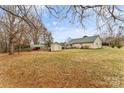 Large backyard with shed and plenty of green space at 2590 Pierson St, Newton, NC 28658