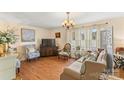 Bright living room featuring hardwood floors and comfy seating at 2590 Pierson St, Newton, NC 28658