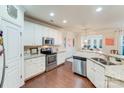 Well-appointed kitchen with stainless steel appliances and granite countertops at 6417 Union Station Ct, Charlotte, NC 28210