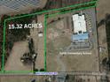 15.32 acre lot near Tuttle Elementary School at 2808 Water Plant Rd, Maiden, NC 28650