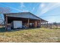 Rustic barn with covered shelter and storage space at 2808 Water Plant Rd, Maiden, NC 28650