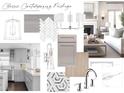 Modern interior design featuring contemporary lighting, neutral colors, and stylish fixtures at 2732 Ritz Ln, Matthews, NC 28105