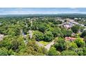 Aerial view of a lot with surrounding houses and neighborhood at 842 North Center St, Hickory, NC 28601