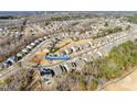 Aerial view showcasing home's location in a residential neighborhood at 273 Sweet Briar Dr, Fort Mill, SC 29707