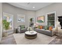 Bright and airy living room with neutral colors and comfortable seating at 336 3Rd Se St, Hickory, NC 28602