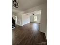 Bright living room featuring hardwood floors and an open floor plan at 502 E 2Nd St, Salisbury, NC 28146