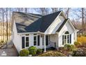 Picture of a charming home featuring black window shutters and a well-manicured lawn at 926 Lone Oak Ln, Mooresville, NC 28115