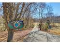 Gated entrance to Dancing Willow Ranch property at 1262 Ring Tail Rd, Claremont, NC 28610