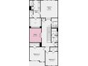 Second floor plan with owner's suite and two bedrooms at 3120 Beacon Heights Rd, Indian Land, SC 29707