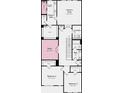 Second floor plan with owner's suite and bedrooms at 3122 Beacon Heights Rd, Indian Land, SC 29707