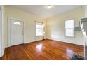 Spacious living room with hardwood floors and lots of natural light at 124 Piedmont St, Rock Hill, SC 29730