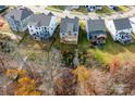 Aerial view of homes and landscape at 17909 Wilbanks Dr, Charlotte, NC 28278