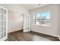 Home office with hardwood floors and French doors at 4622 Harris Elliot Rd, Lincolnton, NC 28092