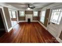 Hardwood floors, fireplace, and ample natural light at 913 9Th Ne Ave, Hickory, NC 28601