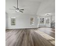 Bright living room featuring hardwood floors and multiple windows at 1002 Joanne Ct, Kings Mountain, NC 28086