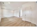 Spacious living room featuring hardwood floors at 207 Benfield Rd, Kings Mountain, NC 28086