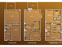 A detailed floor plan showcasing the home's layout and room dimensions at 2151 Belle Vernon Ave, Charlotte, NC 28210