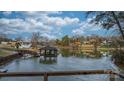 Scenic lake view with private docks and neighborhood homes at 3910 6Th Nw St, Hickory, NC 28601