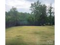 Large backyard with grassy area and privacy fence at 131 Crownpiece St, Troutman, NC 28166