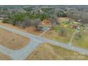 Aerial view of property showcasing its location and surrounding landscape at 1486 Amity Church Rd, Denver, NC 28037