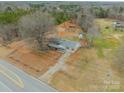 Bird's eye view of the property showing its positioning and surroundings at 1486 Amity Church Rd, Denver, NC 28037