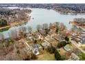 Lakefront property with dock and boat slip; desirable location at 260 Wood Duck Loop, Mooresville, NC 28117