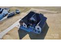 A bird's eye view of a new construction home at 1008 Harrogate Dr, Bessemer City, NC 28016
