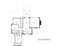 Second floor with three bedrooms, media room, and open rooftop terrace at 5616 Glenkirk Rd # 1, Charlotte, NC 28210