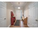 Elegant foyer with wood floors and storage at 1361 Colwick Ln, Rock Hill, SC 29732