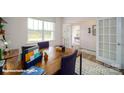 Spacious home office with hardwood floors and French doors at 1405 6Th Ne St, Hickory, NC 28601