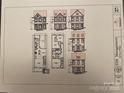 The floor plans show different layouts with three elevation view options for a new home in this real estate development at 121 W Centerview St, China Grove, NC 28023
