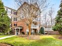 Brick building exterior with landscaping and walkway at 3264 Margellina Dr, Charlotte, NC 28210