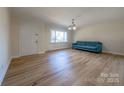 Living room with hardwood floors, and a view of the front door at 2102 Eden Ter, Rock Hill, SC 29730