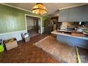 A vintage kitchen with retro cabinets, and tile flooring, offering a unique design aesthetic at 48780 N Us 52 Hwy, Richfield, NC 28137