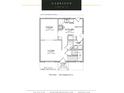 First floor plan showcasing kitchen, dining, living areas, and laundry at Lot 1 W Mauney Ave, Gastonia, NC 28052