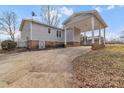 Covered carport with access to the back deck at 3015 Pageland Hwy, Lancaster, SC 29720