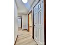 Light and airy hallway with wood-look flooring at 69 Saint Charles Ct, Hickory, NC 28601