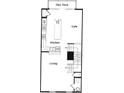 Main floor includes kitchen, living room, and optional deck at 14016 Felix Ln # 6, Charlotte, NC 28277