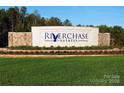 Riverchase Estates community entrance sign at 7941 Gulf Creek Rd, Lancaster, SC 29720